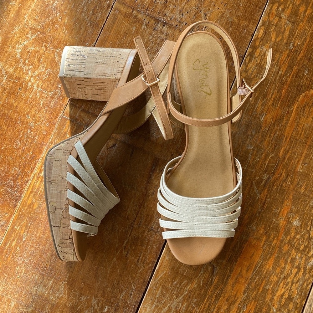 Heeled sandals